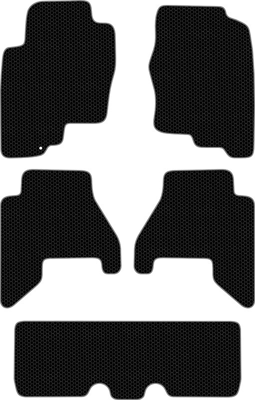 Купить запчасть SDS EXCLUSIVE - KSN10806BK Коврики в салон черные Nissan Pathfinder III (R51) Внедорожник(5дв.) 2005-2014 "EVA-style"