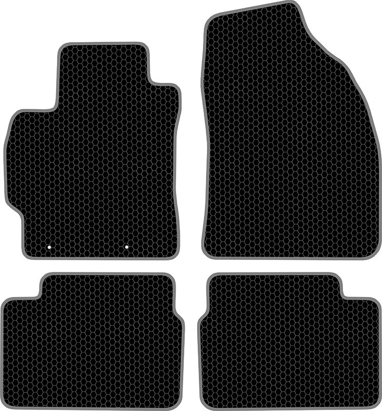 Купить запчасть SDS EXCLUSIVE - KST21107BK Коврики в салон черные Toyota Corolla X (E140) Седан 2007-2010 "EVA-style"