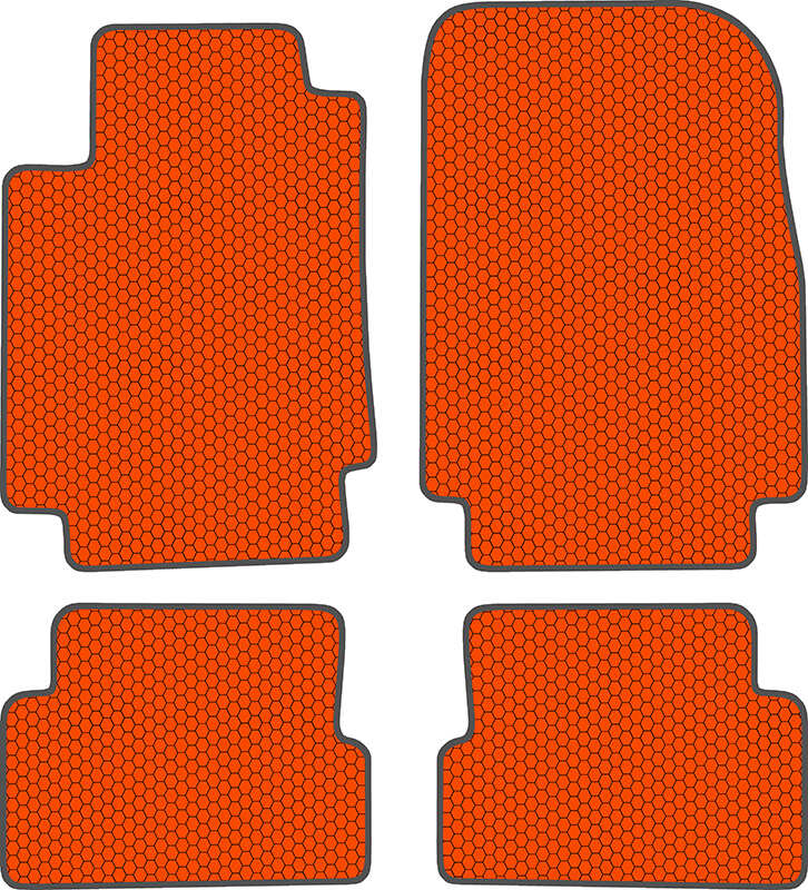 Купить запчасть SDS EXCLUSIVE - KSR11102OR Коврики в салон оранжевые Renault Symbol I Седан 2002-2008 "EVA-style"