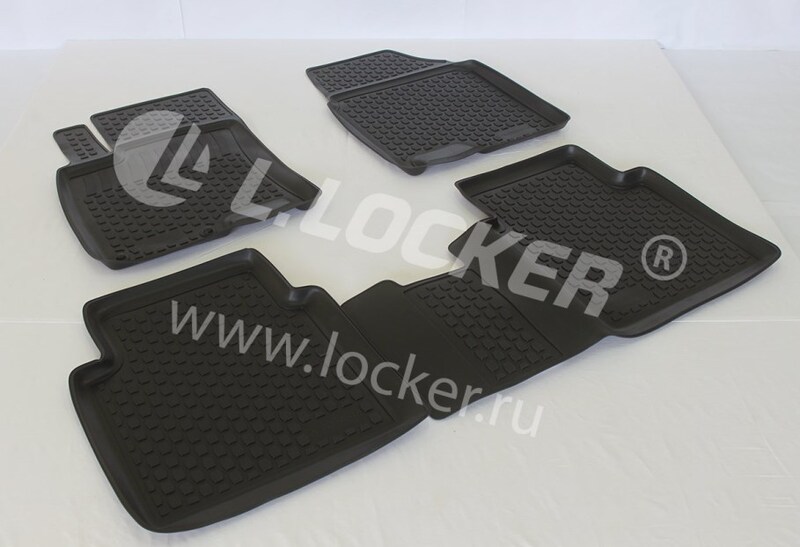 Купить запчасть L.LOCKER - 0205050201 Коврики в салон L.Locker для Nissan Qashqai+2