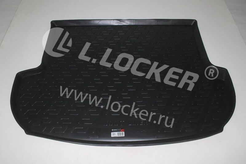 Купить запчасть L.LOCKER - 0104070301 Коврики в багажник L.Locker для Hyundai Santa Fe
