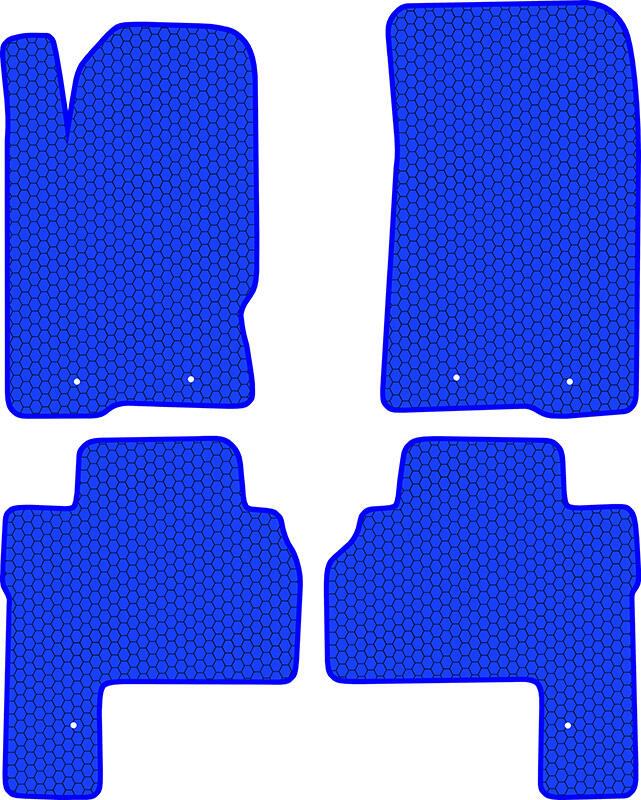 Купить запчасть SDS EXCLUSIVE - KSS30106BL Коврики в салон синие SsangYong Kyron - Внедорожник(5дв.) 2006-2015 "EVA-style"