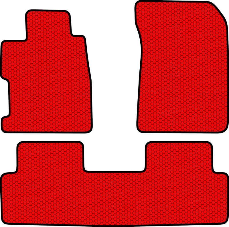 Купить запчасть SDS EXCLUSIVE - KSH12411RD Коврики в салон красные Honda Civic IX Седан 2011- "EVA-style"
