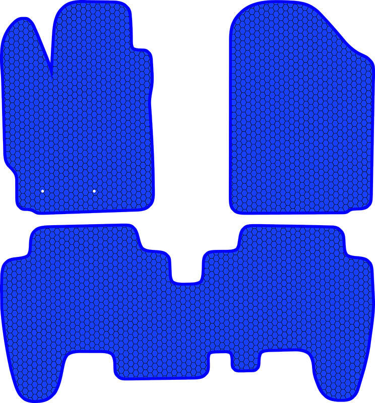Купить запчасть SDS EXCLUSIVE - KST24306BL Коврики в салон синие Toyota Yaris II Хэтчбек(5дв.) 2005-2011 "EVA-style"