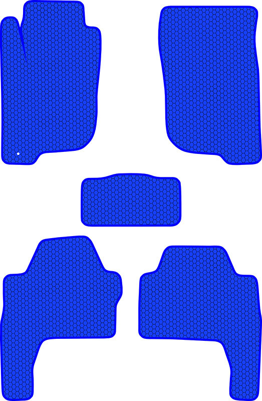 Купить запчасть SDS EXCLUSIVE - KSM41508BL Коврики в салон синие Mitsubishi Pajero Sport II Внедорожник(5дв.) 2008-2016 "EVA-style"