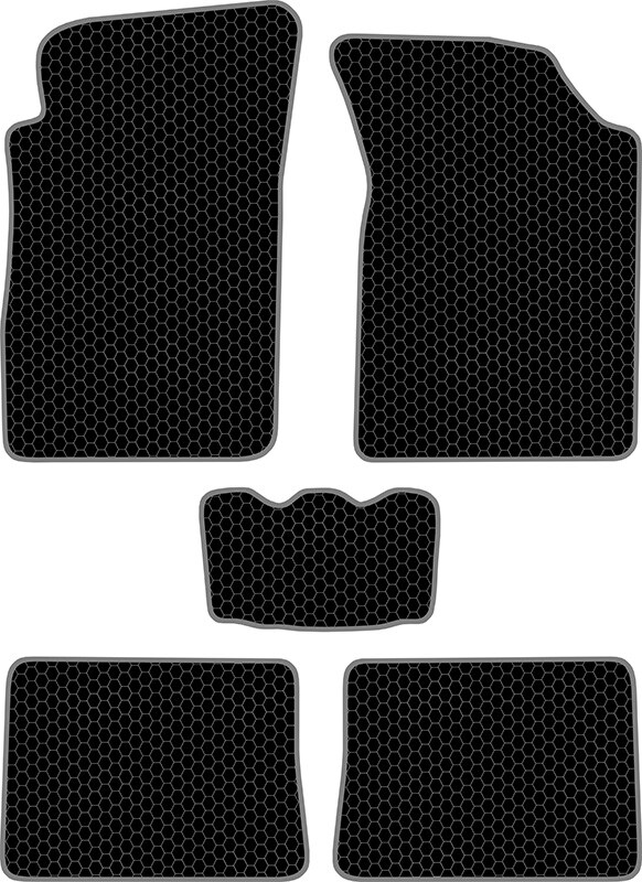 Купить запчасть SDS EXCLUSIVE - KSR10105BK Коврики в салон черные Renault Clio III Хэтчбек(5дв.) 2005-2014 "EVA-style"