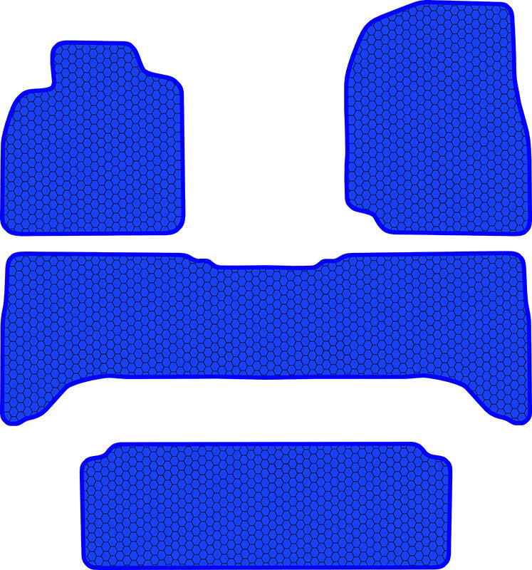 Купить запчасть SDS EXCLUSIVE - KST21599BL Коврики в салон синие Toyota Land Cruiser 100 Внедорожник(5дв.) 1998-2007 "EVA-style"