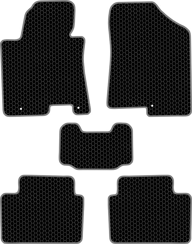 Купить запчасть SDS EXCLUSIVE - KSH23212BK Коврики в салон черные Hyundai i30 II Хэтчбек(5дв.) 2012- "EVA-style"
