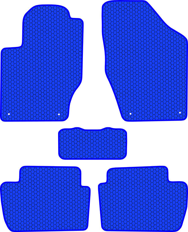 Купить запчасть SDS EXCLUSIVE - KSP10508BL Коврики в салон синие Peugeot 308 I Хэтчбек(5дв.) 2008-2015 "EVA-style"