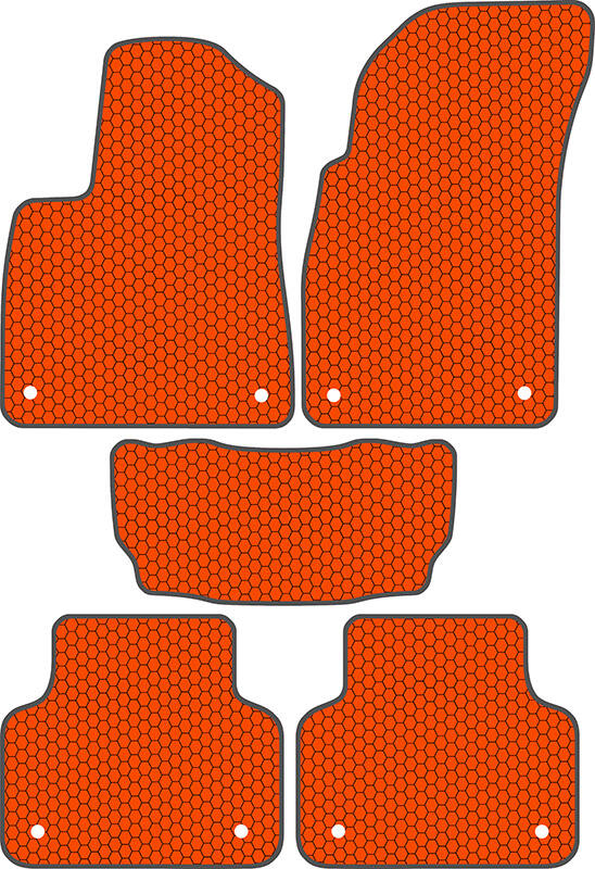 Купить запчасть SDS EXCLUSIVE - KSA12915OR Коврики в салон оранжевые Audi Q7 II Внедорожник(5дв.) 2015- "EVA-style"