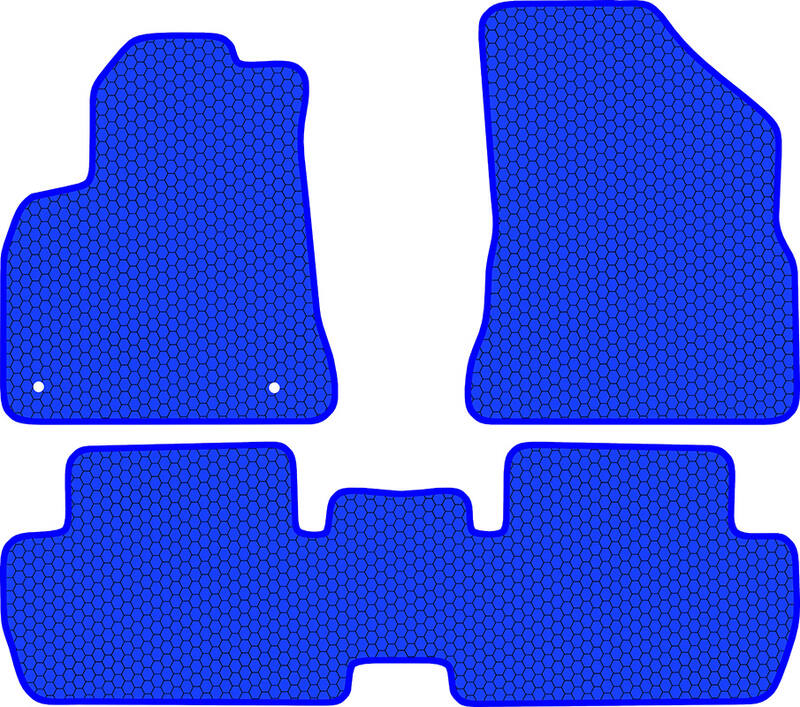 Купить запчасть SDS EXCLUSIVE - KSP11109BL Коврики в салон синие Peugeot 3008 I Внедорожник(5дв.) 2009-2016 "EVA-style"