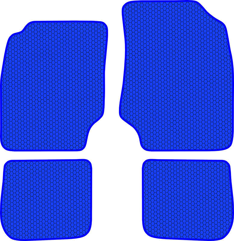 Купить запчасть SDS EXCLUSIVE - KST25294BL Коврики в салон синие Toyota RAV 4 I (XA10) Внедорожник(3дв.) 1994-2000 "EVA-style"