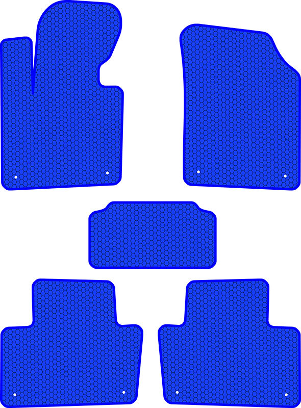 Купить запчасть SDS EXCLUSIVE - KSV11515BL Коврики в салон синие Volvo XС90 II Внедорожник(5дв.) 2015- "EVA-style"