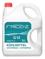 Купить запчасть FREE-Z - KN02G125 Жидкость охлаждающая "G12 ", красная,, 5кг.