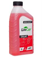 Купить запчасть LIVCAR - LCA40001R Жидкость охлаждающая "COOLANT RED", красная,, 1кг.