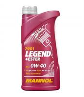 Купить запчасть MANNOL - MN79011 Масло моторное синтетическое "LEGEND+ESTER 0W-40", 1л