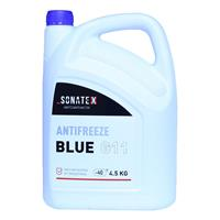 Купить запчасть SONATEX - 102620 Жидкость охлаждающая "Antifreeze G11", синяя,, 4.5кг.