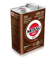 Купить запчасть MITASU - MJ1024 Масло моторное синтетическое "GOLD 0W-20", 4л