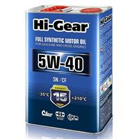 Купить запчасть HI-GEAR - HG0544 Масло моторное синтетическое "Motor Oil 5W-40", 4л