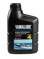 Купить запчасть YAMAHA - 90790BS45100 Масло моторное минеральное "Yamalube 4 Marine 10W-40", 1л