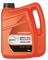 Купить запчасть LUXE - 641 Жидкость охлаждающая "RED LINE Long Life G12+", красная, 3кг.