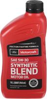 Купить запчасть MOTORCRAFT - XO5W30QSP Масло моторное полусинтетическое "Synthetic Blend Motor Oil 5W-30", 1л