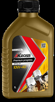 Купить запчасть AKROSS - AKS0001MOS Масло моторное полусинтетическое "Premium Progress 10W-40", 1л