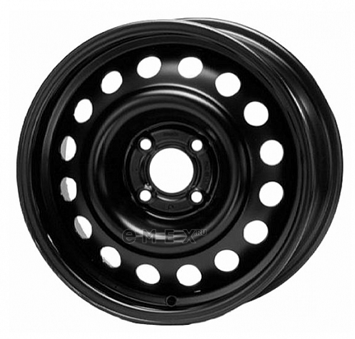 Купить запчасть EVRODISK - 9304643 Диск штампованный R14 5.5J 4x100/57.1 ET45 Black -53A45D