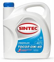 Купить запчасть SINTEC - 800340 Жидкость охлаждающая "ОЖ - 40", синяя,, 5кг.