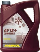 Купить запчасть MANNOL - 4036021157757 Жидкость охлаждающая 5л. "Longlife Antifreeze AF12+ -40°C", красная