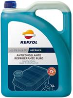 Купить запчасть REPSOL - RP700R39 Жидкость охлаждающая 5л. "Anticongelante Puro (G-11)", светло-зелёный