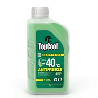 Купить запчасть TOPCOOL - Z0017 Жидкость охлаждающая 1л. "Antifreeze S cool -40", зелёная