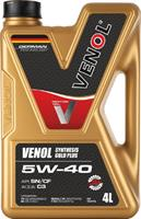 Купить запчасть VENOL - 217004 Масло моторное синтетическое "SYNTHESIS GOLD PLUS 5W-40", 4л