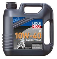 Купить запчасть LIQUI MOLY - 3062 Масло моторное минеральное "Motorbike 4T Basic Offroad 10W-40", 4л