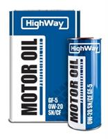 Купить запчасть HIGHWAY - 10032 Масло моторное синтетическое "Motor Oil 0W-20", 4л