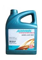 Купить запчасть ADDINOL - 4014766241313 Масло моторное синтетическое "Super Light 0540 5W-40", 5л