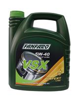 Купить запчасть FANFARO - 525341 Масло моторное синтетическое "VSX 5W-40", 4л