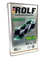 Купить запчасть ROLF - 322227 Масло моторное полусинтетическое "ENERGY 10W-40", 4л