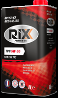 Купить запчасть RIXX - RX0001TPX Масло моторное синтетическое "TP V 5W-30", 1л