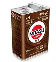 Купить запчасть MITASU - MJ1005 Масло моторное синтетическое "GOLD 5W-20", 5л