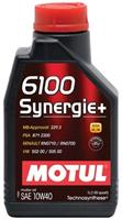Купить запчасть MOTUL - 102781 Масло моторное полусинтетическое "6100 Synergie+ 10W-40", 1л