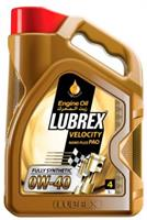 Купить запчасть LUBREX - 755990 Масло моторное синтетическое "Velocity Nano Plus PAO 0W-40", 4л