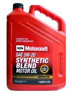 Купить запчасть MOTORCRAFT - XO5W205QSP Масло моторное синтетическое "Premium Synthetic Blend Motor Oil 5W-20", 4.73л
