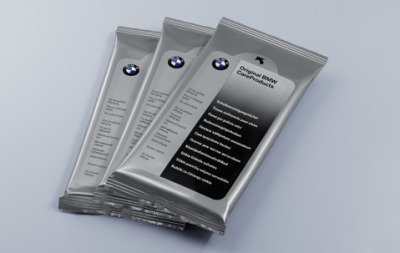 Купить запчасть BMW - 83122148335 Влажные перчатки (4 шт.) BMW для удаления насекомых