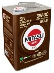 Купить запчасть MITASU - MJ1016 Масло моторное синтетическое "GOLD 5W-30", 6л