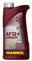 Купить запчасть MANNOL - 4036021157696 Жидкость охлаждающая 1л. "Longlife Antifreeze AF12+ -40°C", красная