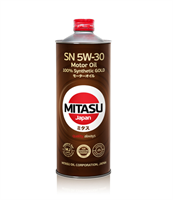 Купить запчасть MITASU - MJ1011 Масло моторное синтетическое "GOLD 5W-30", 1л