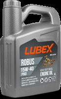Купить запчасть LUBEX - L01907730404 Масло моторное минеральное "Robus PRO 15W-40", 4л