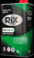 Купить запчасть RIXX - RX0001MDX Масло моторное полусинтетическое "MD X 10W-40", 1л