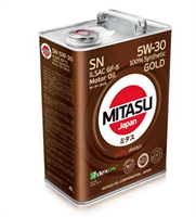 Купить запчасть MITASU - MJ1014 Масло моторное синтетическое "GOLD 5W-30", 4л